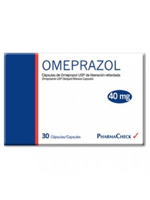 Omeprazol 40 mg. 14 capsules