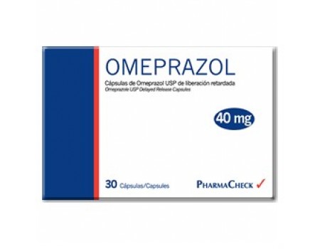Omeprazol 40 mg. 14 capsules
