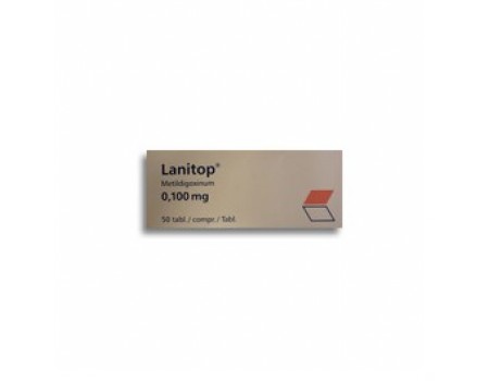 LANITOP 0.1 mg. 50 tablets