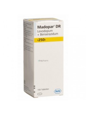 Madopar 0.250 mg. 100 capsules