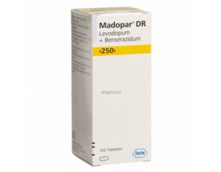Madopar 0.250 mg. 100 capsules