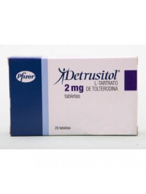 DETRUSITOL 2 mg. 28 tablets