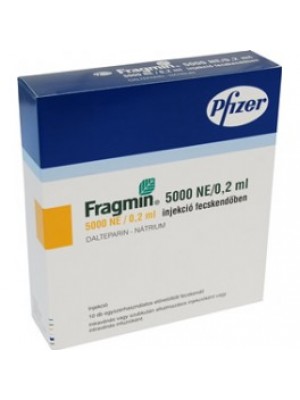 FRAGMIN 5000 IU. 10 ampoules