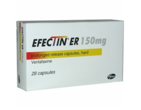 EFECTIN ER 150 mg. 28 tablets