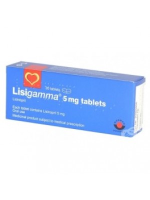 LISIGAMMA 5 mg. 30 tablets