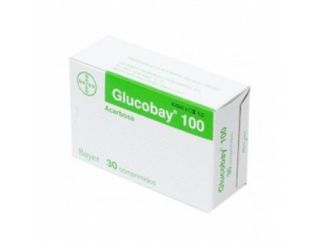 GLUCOBAY 100 mg. 30 tablets