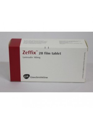 ZEFFIX 100 mg. 28 tablets