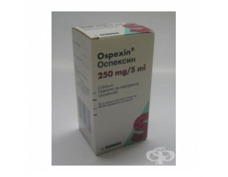 OSPEXIN 250 mg. / 5 ml. 60 ml.