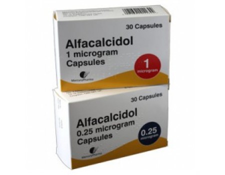 Alfacalcidol 1 mcg. 30 capsules