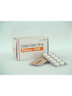 Cilostazol 100 mg. 60 tablets