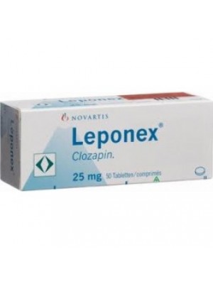 LEPONEX 25 mg. 50 tablets