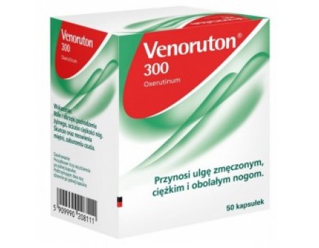 VENORUTON 300 mg. 50 capsules