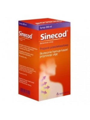 SINECOD syrup 200 ml.