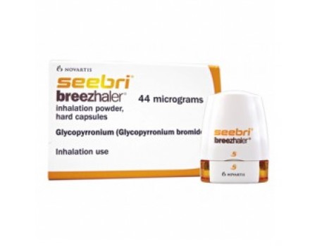 SEEBRI BREEZHALER 0.05 mg. 30 capsules
