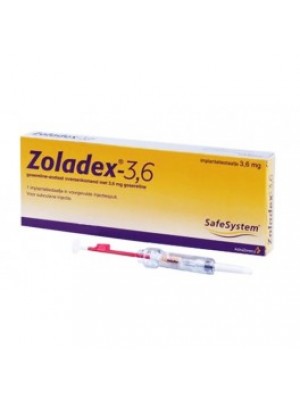 Zoladex depot . 3.6 mg.1amp