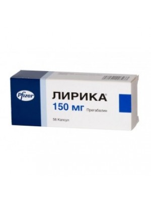 LYRICA . 150 mg. 56 capsules