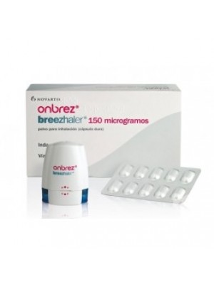 Onbrez Breezhaler 150 mcg. 30 capsules