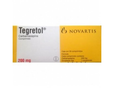 Tegretol 200 mg. 10 tablets