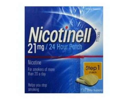 Nicotinell 21 mg. /. 52.5 mg. 7 patches