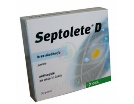 SEPTOLETE D. 30 tablets