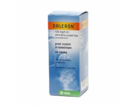 DALERON syrup 120 mg. / 5 ml. 100 ml.
