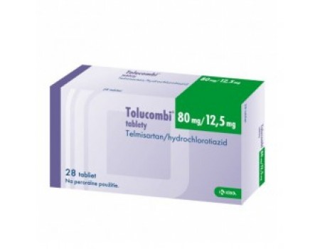 TOLUCOMBI 80 mg. / 12.5 mg. 30 tablets