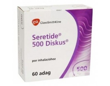 Seretide. 60 doses 50mkg./500 mcg