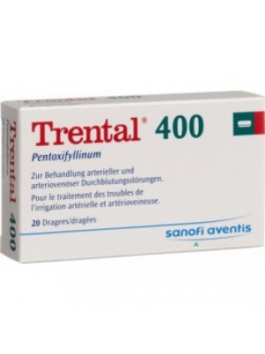 TRENTAL 400 mg. 20 tablets