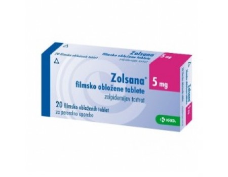ZOLSANA 5 mg. 20 tablets