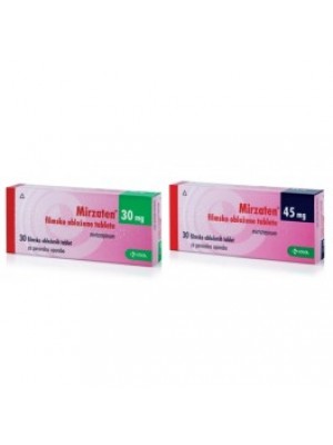 MIRZATEN 30 mg. 30 tablets