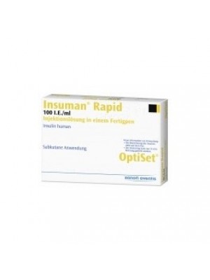 Insuman Rapid 100 IU / ml
