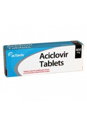 Aciclovir 400 mg. 35 tablets