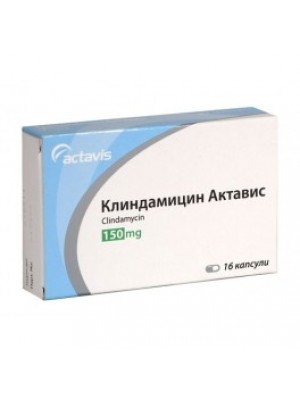 Clindamycin 150 mg. 16 capsules