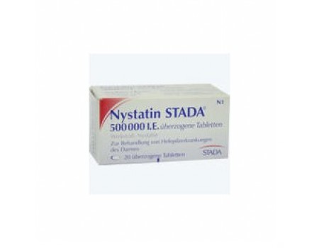 Nystatin 500,000 E. 20 tablets