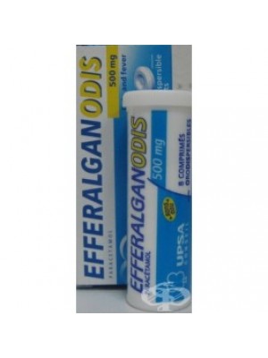 EFFERALGAN ODIS 500 mg. 8 tablets