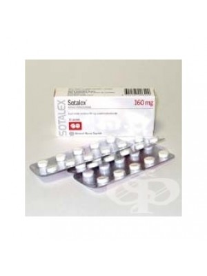 SOTALEX 160 mg. 30 tablets
