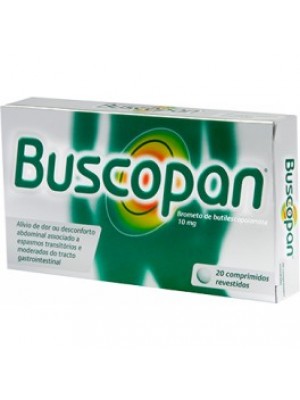 BUSCOPAN 10 mg. 20 tablets