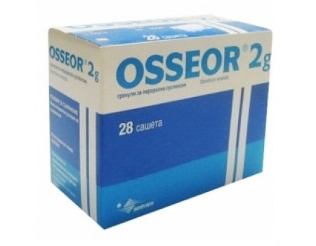 OSSEOR 2 gr sachets 28 sachets