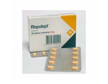 RISPOLEPT 2 mg. 20 tablets