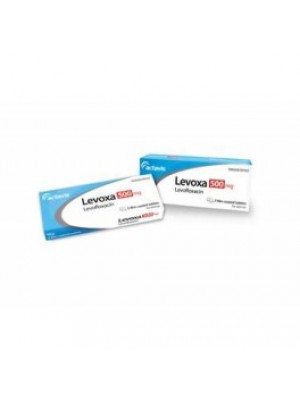 LEVOXA 500 mg. 5 tablets
