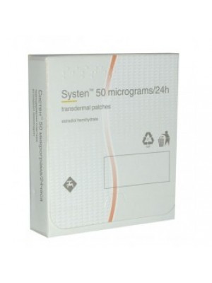 SYSTEN 50mcg. 6 patches