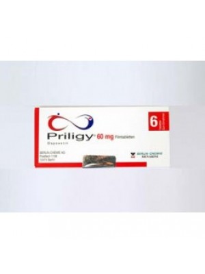 Priligy 60 mg. 6 tablets