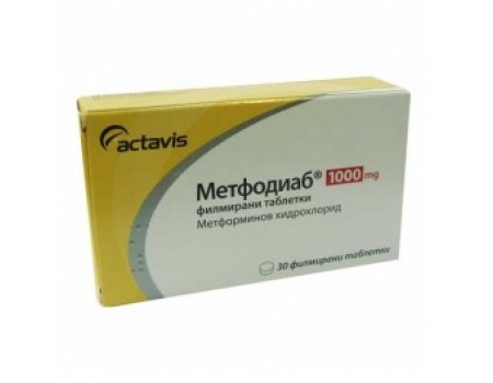 METFODIAB 1000 mg. 30 tablets