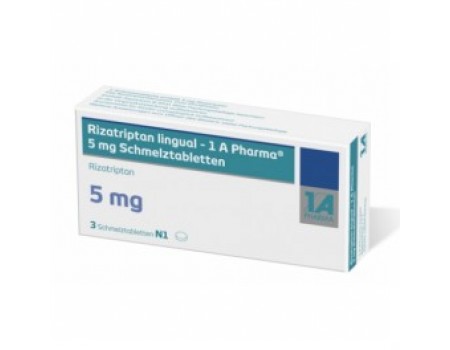 Rizatriptan 5 mg. 3 tablets