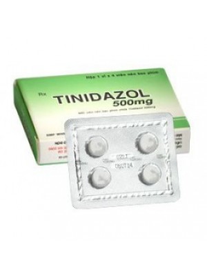 Tinidazol 500 mg. 4 tablets