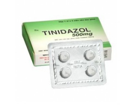 Tinidazol 500 mg. 4 tablets