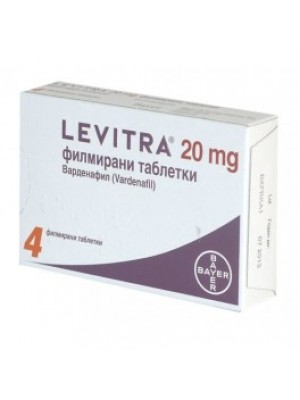 Levitra table. 20 mg. 4 table