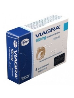 VIAGRA table. 100 mg. 4 table