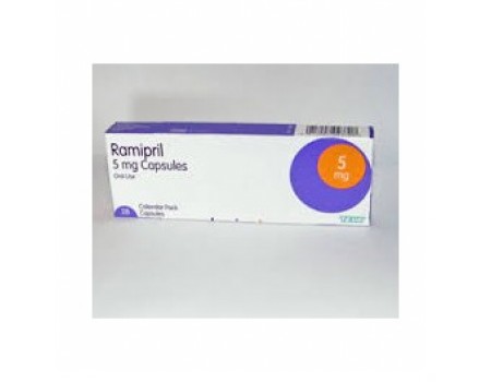 Ramipril 5 mg. 30 tablets
