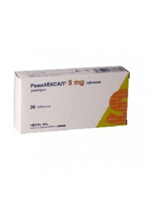 RAMIHEXAL 5 mg. 30 tablets